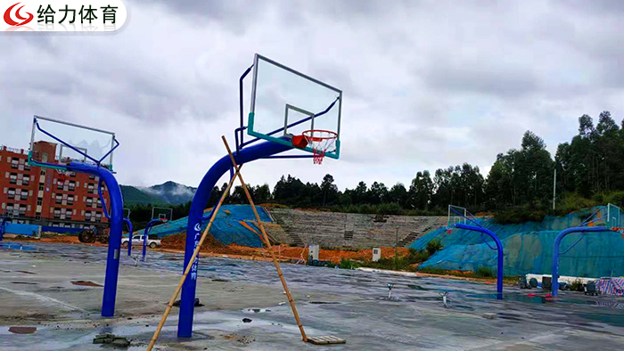 廣東學校籃球架